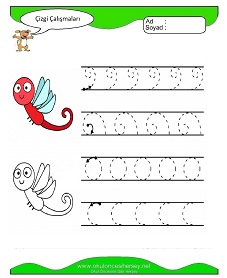 Çizgi Çalışma Sayfaları